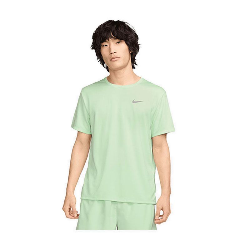 Dri-FIT UV Miler Men's Short-Sleeve Running Top - Green