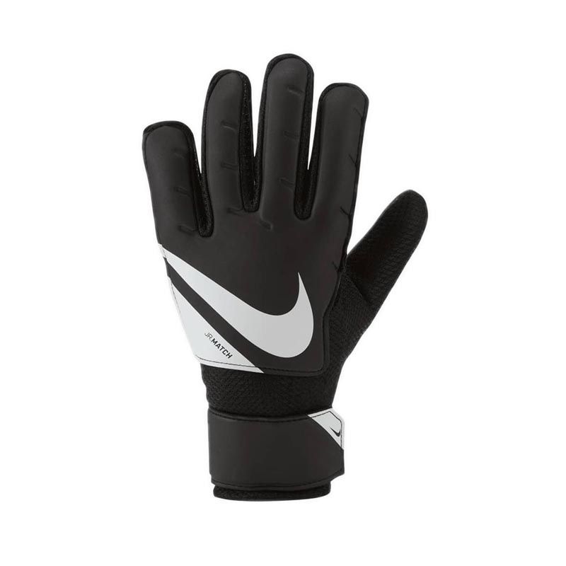 Jr. Goalkeeper Match Big Kids' Soccer Gloves - Black