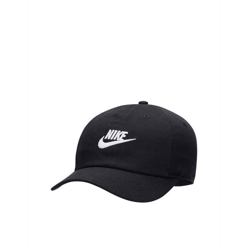 Club Kids' Unstructured Futura Wash Cap - BLACK