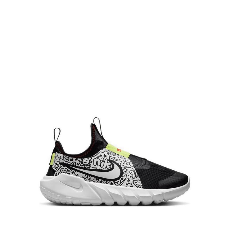 Flex Runner 2 JP Big Kids' Easy On/Off Road Running Shoes - Black