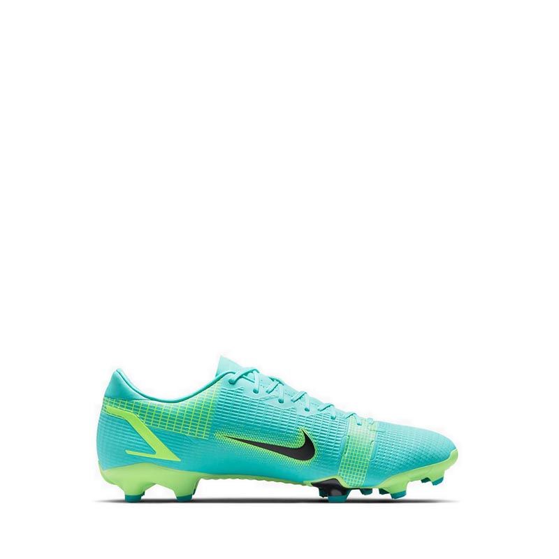 Mercurial Vapor 14 Academy FG/MG Unisex Soccer Shoes - DYNAMIC TURQ/LIME GLOW