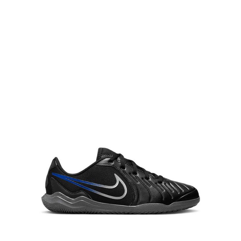 Jr. Tiempo Legend 10 Club Little/Big Kids' Indoor/Court Soccer Shoes - Black