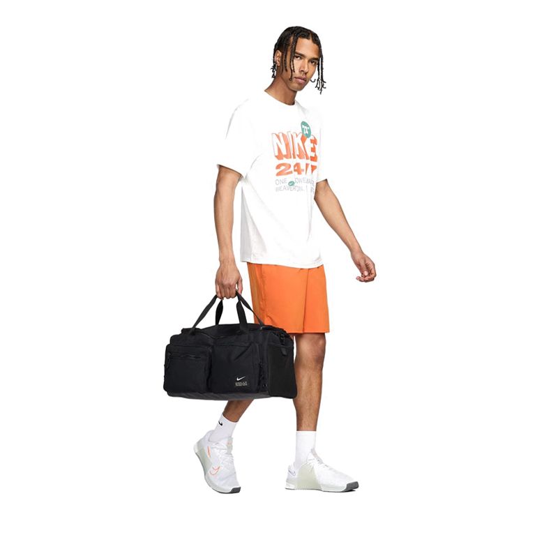 UTILITY POWER DUFFLE BAGS MEN'S - BLACK/BLACK/ENIGMA STONE