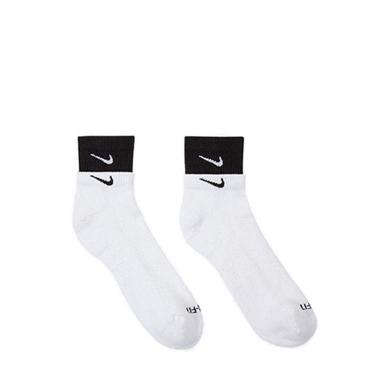 Everyday Cushioned Sock Men's - White/White/Black