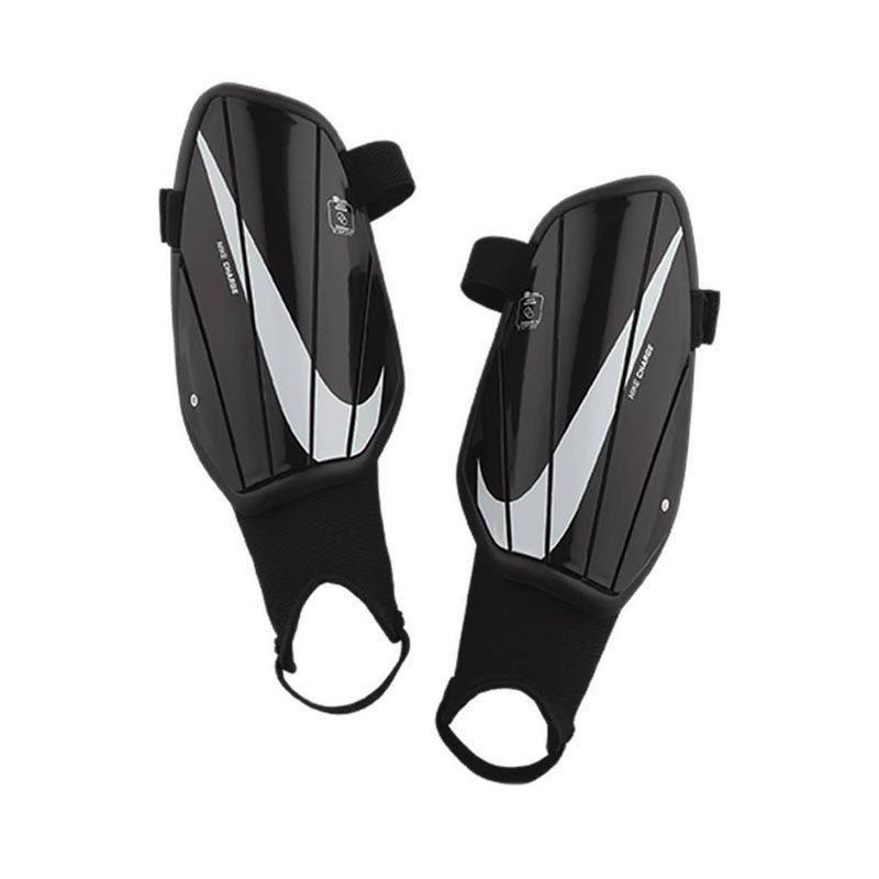Charge Kids' Soccer Shin Guards - Black