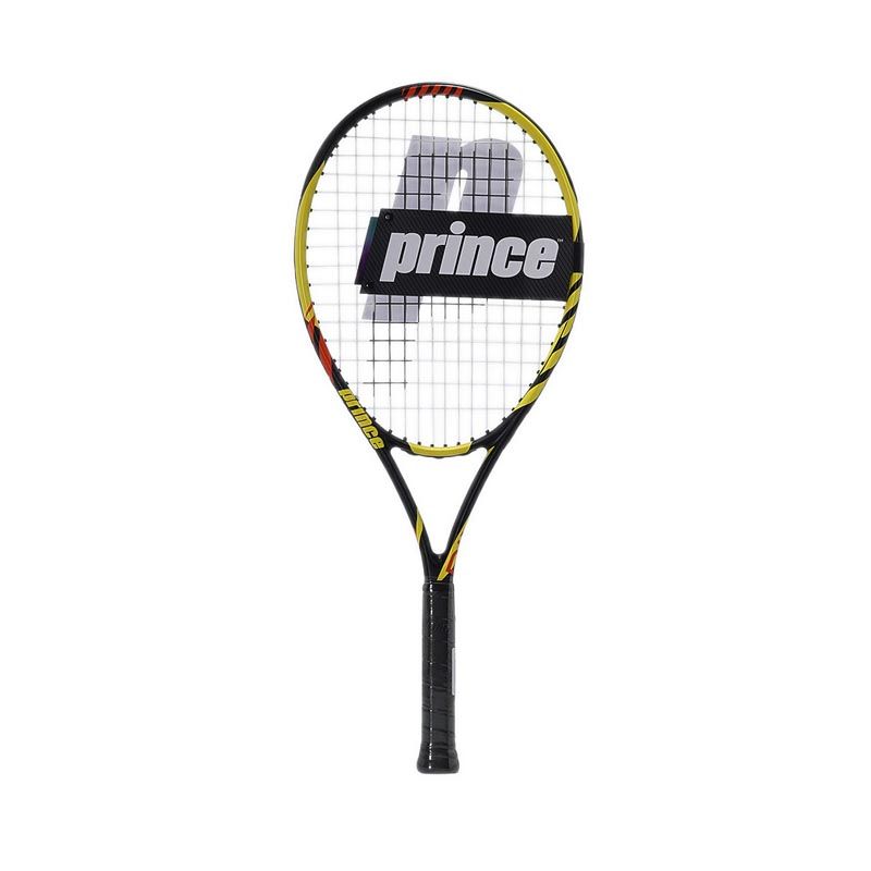 Rival 26 G#0 Strung Tennis Racket - Black/Yellow