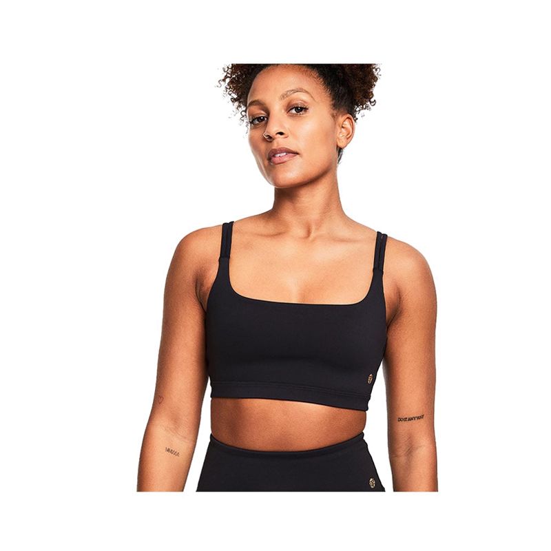 BAHE Dinamica Strappy Women's Active Bra - Black