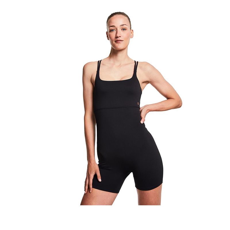 BAHE Superflexi Women's Short Onesie 5" - Black