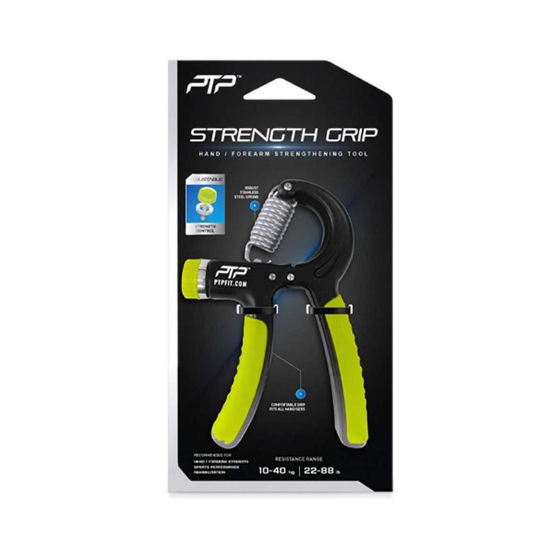 Strength Grip  - Black/Lime