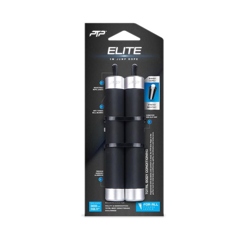 Unisex Elite Jump Rope - Black