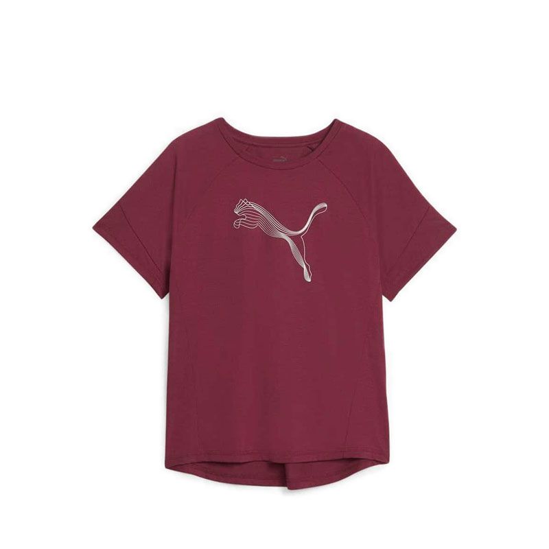 Women's EVOSTRIPE Lifestyle Tee - Dark Jasper