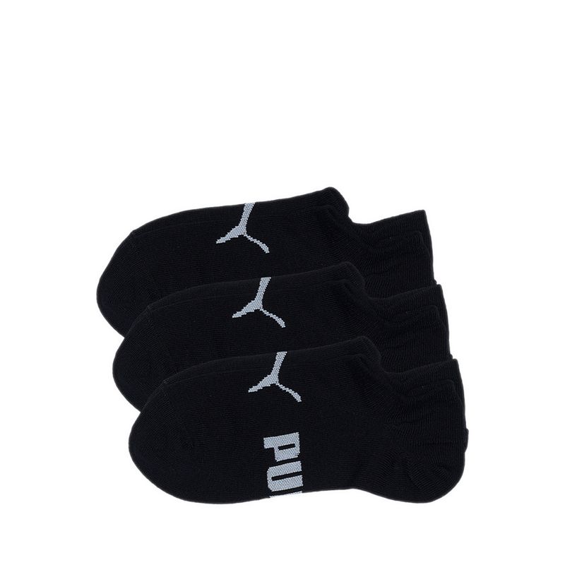 No-Show 3Pack Unisex Socks - Black