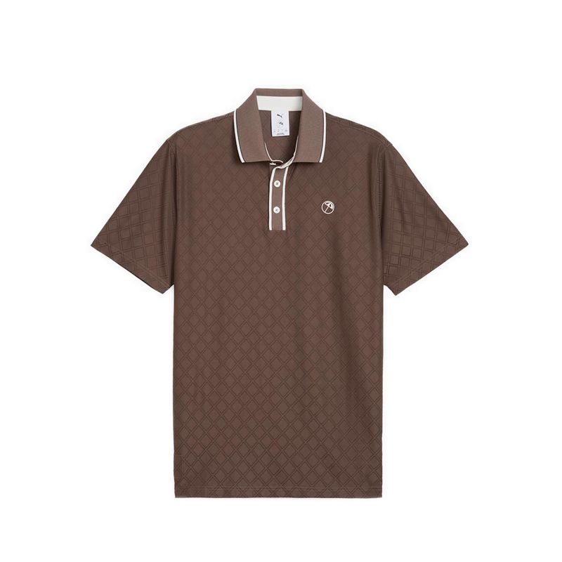 Puma X Ap Tipped Jacquard Polo Men's - Brown