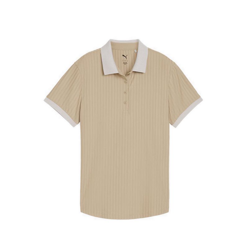 Mattr Jacquard Stp Ss Polo Women's - Beige
