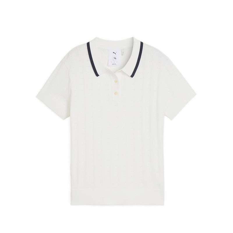 Puma X Ap Pointelle Polo Women's - Warm White
