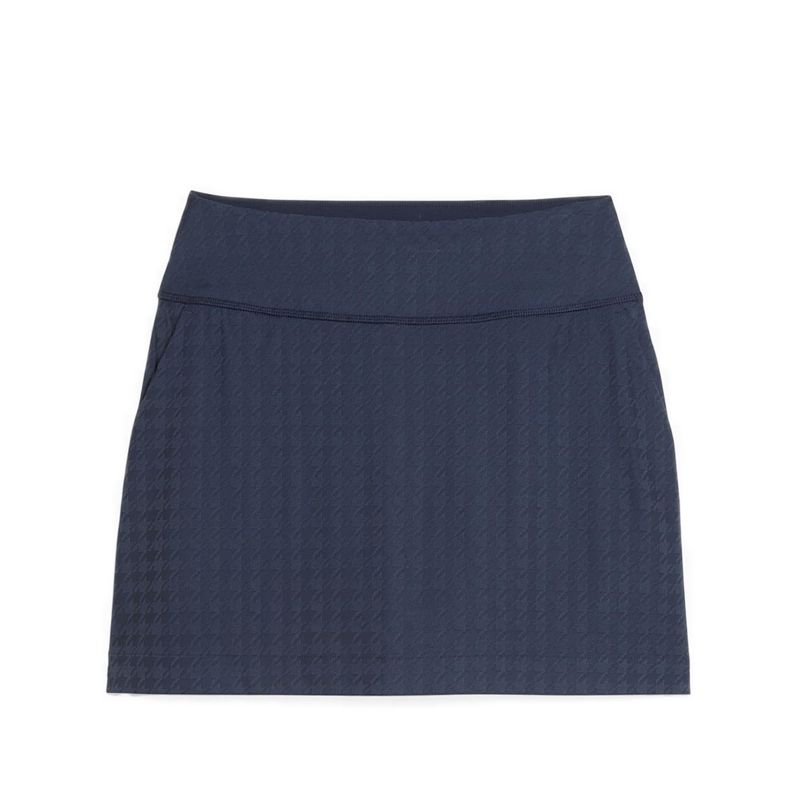 Blake Houndstooth Skirt Women's - Deep Navy