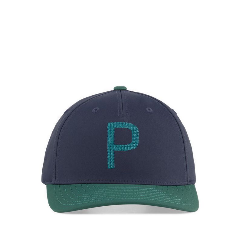 Crafted P Caps Men's - Deep Navy-Green Terrain
