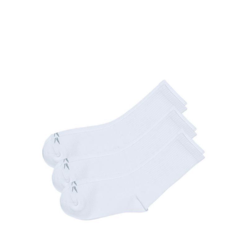 3P Crew Men's Socks - White