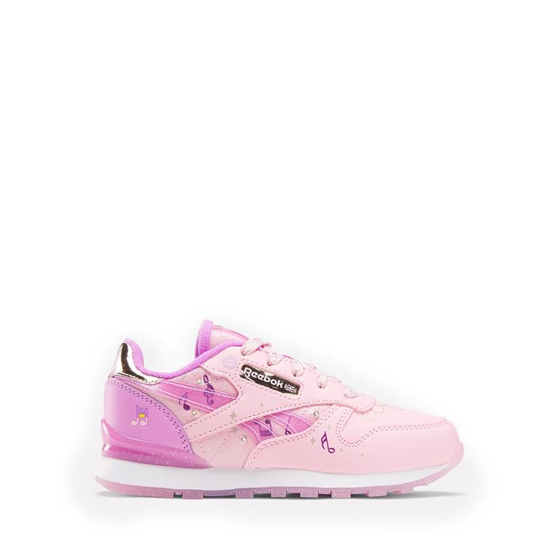 Classic Leather Snf Girls Lifestyle Shoes - Pink