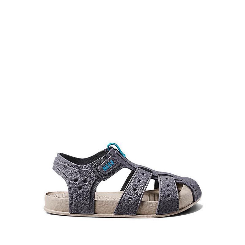 LITTLE WATER BEACHY BOYS SANDAL - OAK/GREY/AQUA