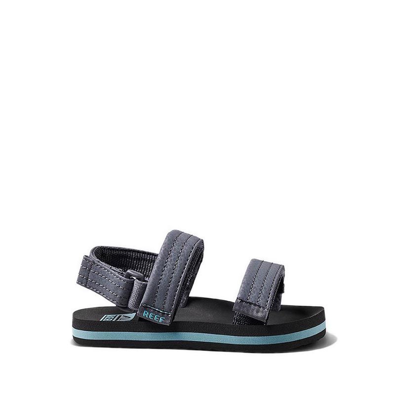 AHI CONVERTIBLE KIDS BOY SANDAL - GREY/AQUIFER