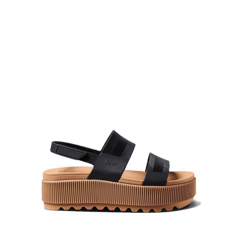 WATER VISTA HIGHER WOMENS SANDALS - BLACK/TAN