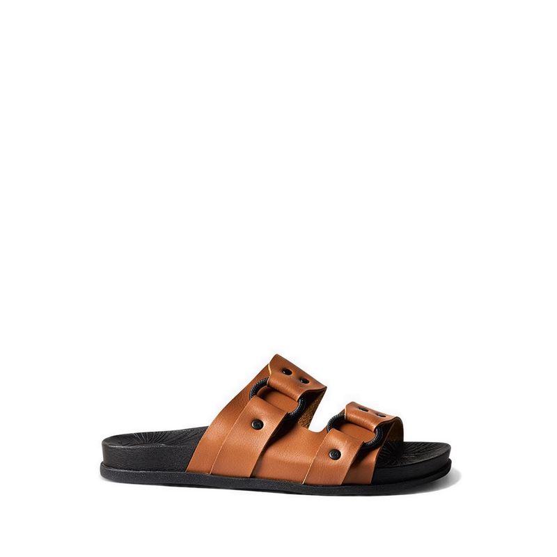 Cushion Vera Cruz Womens Sandals - Black/Cognac