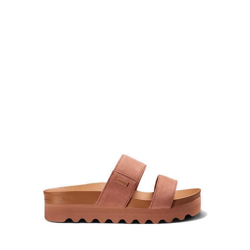 Cushion Vista Hi Womens Sandals - Cork Suede