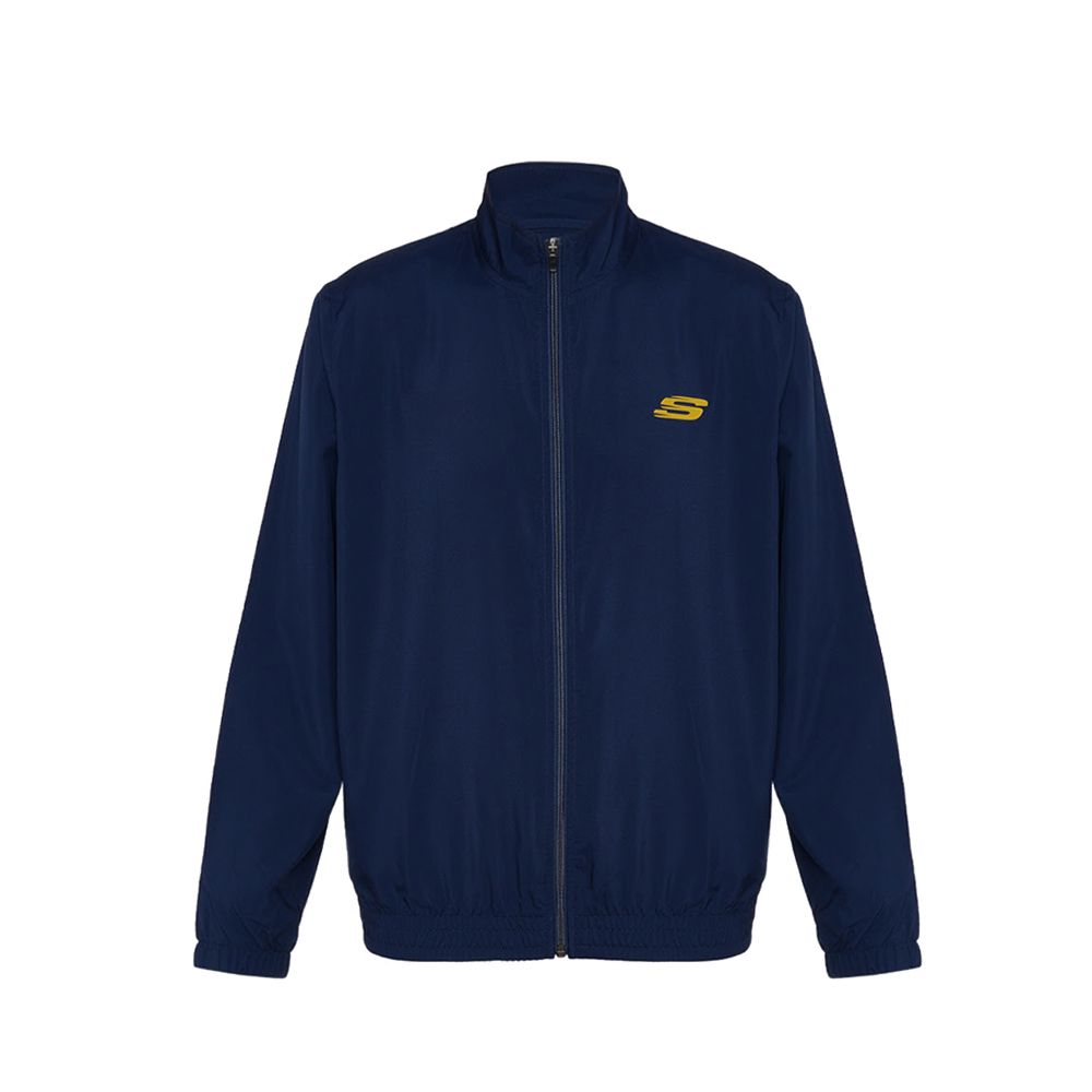 Men Running Jacket - Navy