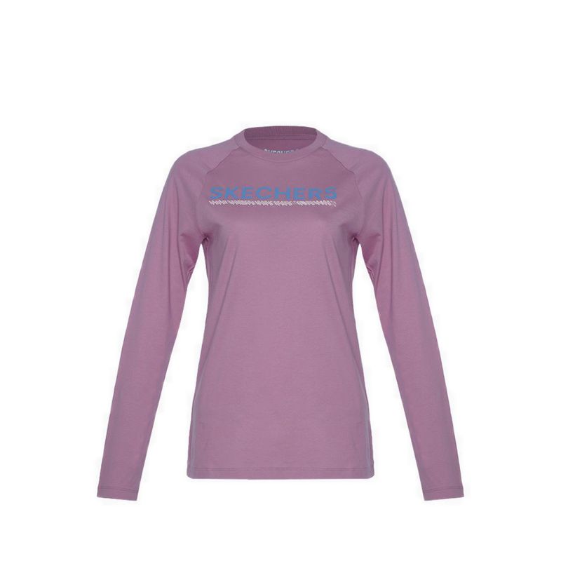 Long Sleeve Women's T-Shirt - Pink