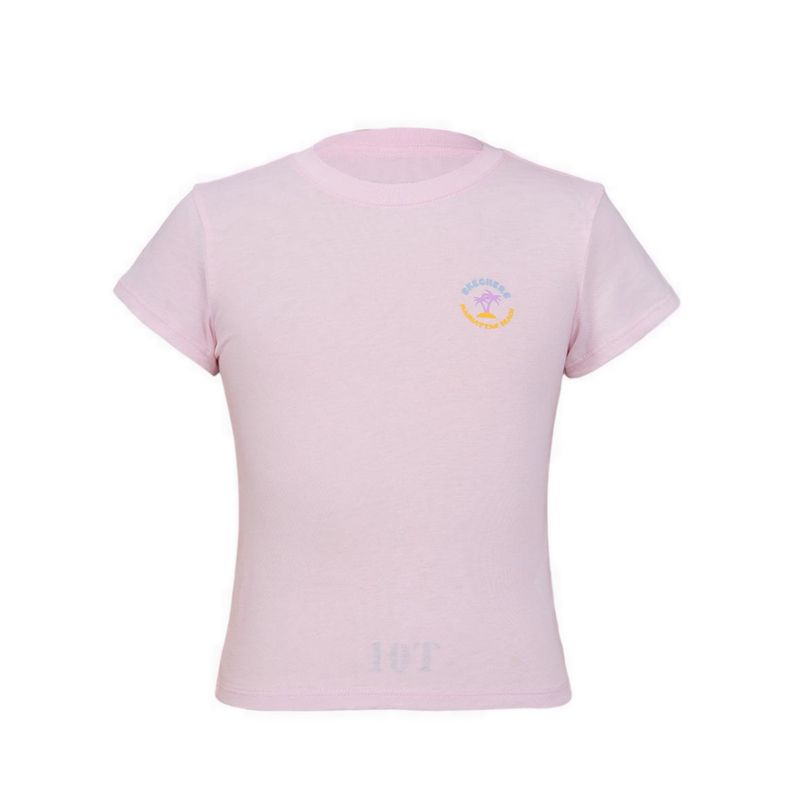 Toddler Heart Tshirt Girls - Pink