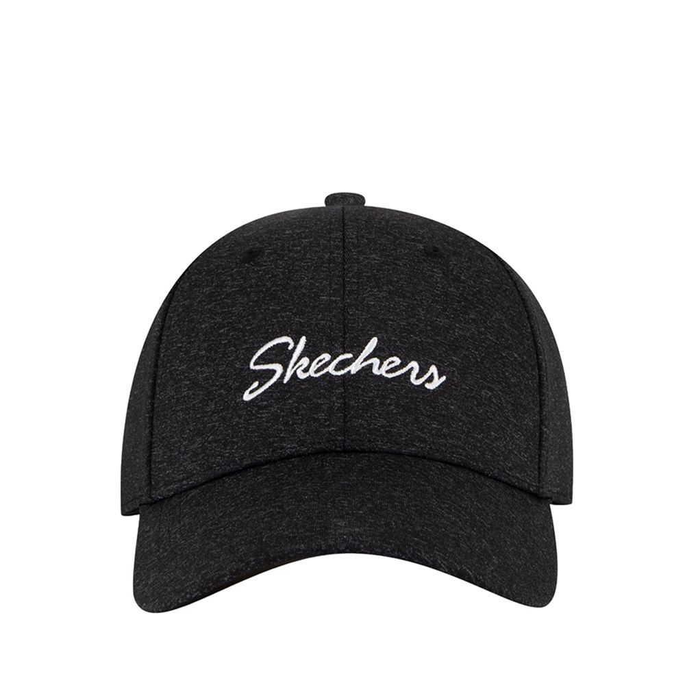 Script Women's Baseball Hat - Black