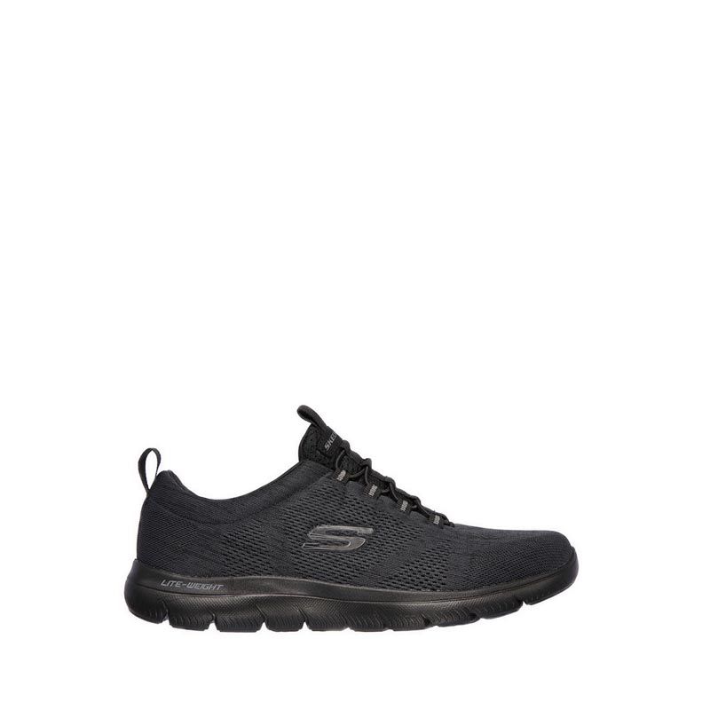 SUMMITS MEN'S SNEAKERS SHOES - BLACK