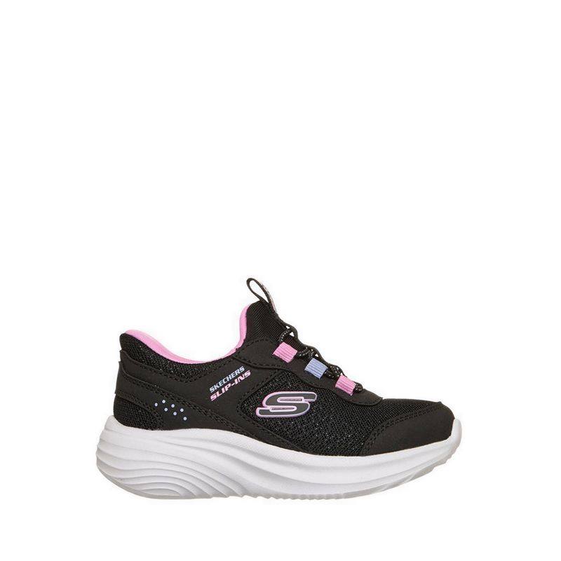 Slip-Ins Bounder Pro Girl's Training Shoes - Black