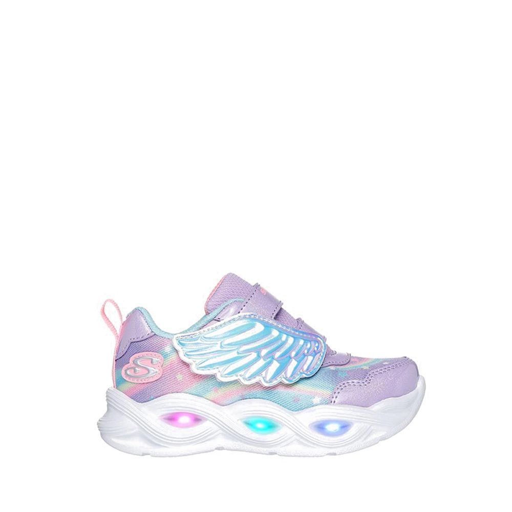 Twisty Glow Girl's Lifestyle Shoes - Lavender