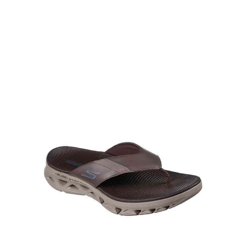 Go Glide-Step Flex Men's Sandal - Chocolate