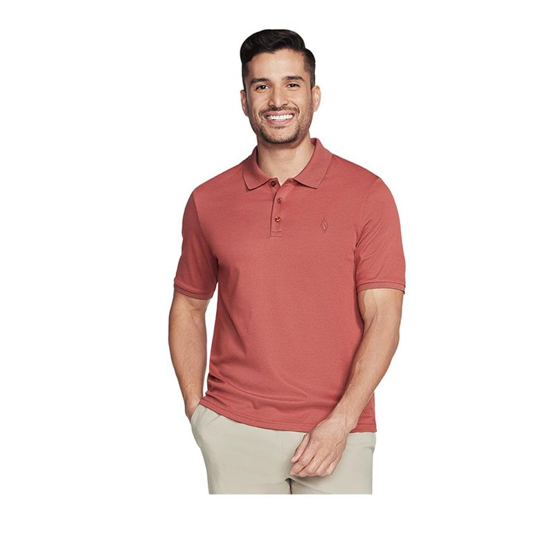 Off Duty Polo Men's - Brick Red