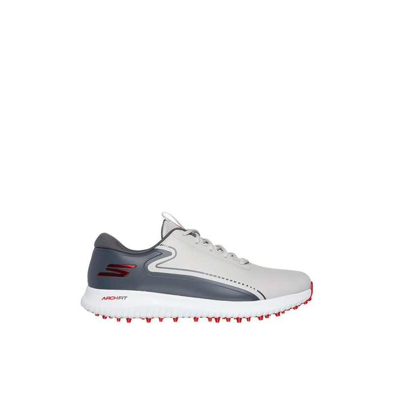 SKECHERS GO GOLF  MAX 3 SHOES MEN'S - GREY RED