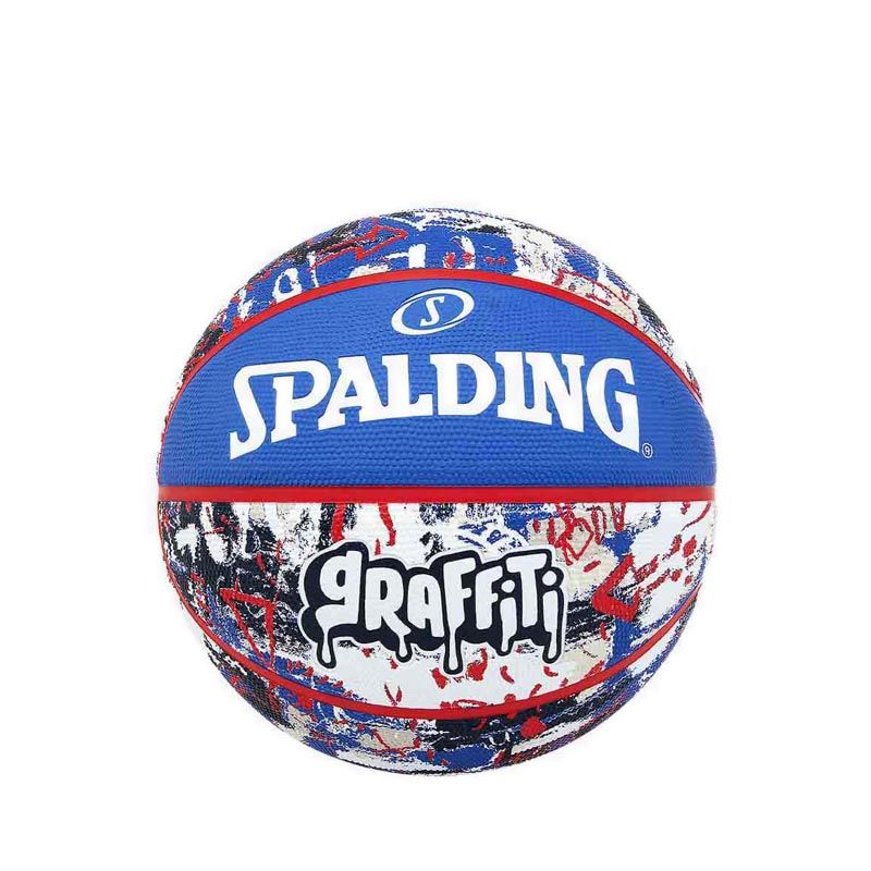 Unisex Graffiti Performance Outdoor Basketball - Blue/Red