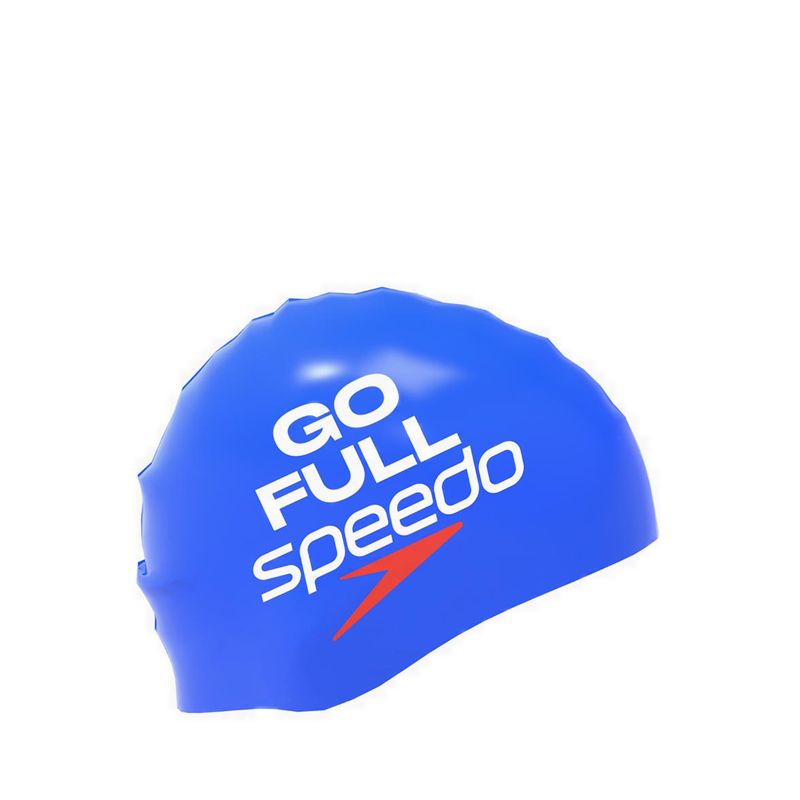 Printed Silicone Go Full - Blue