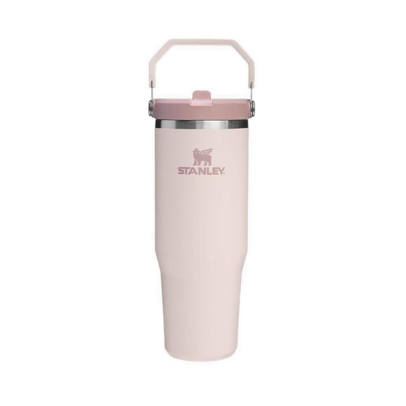Iceflow Flip Straw 2.0 Unisex Tumbler - Rose Quartz
