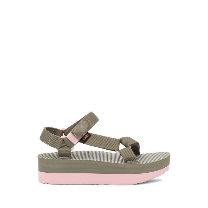 Flatform Universal Women's Sports Shoes - OLIVE/WHISPER