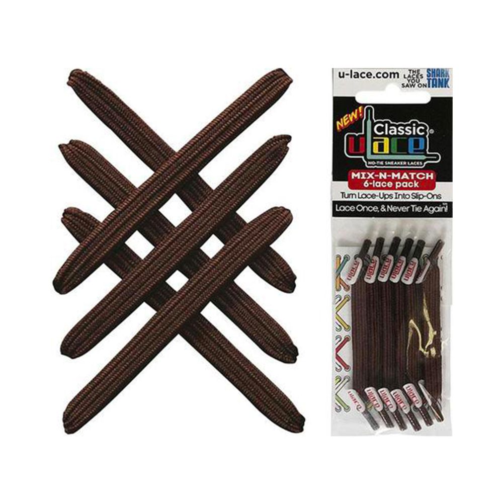 2016 Mix-N-Match Unisex Shoe Lace - Brown