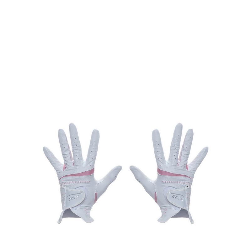 GGX022WW All weather glove Mens - White/pink