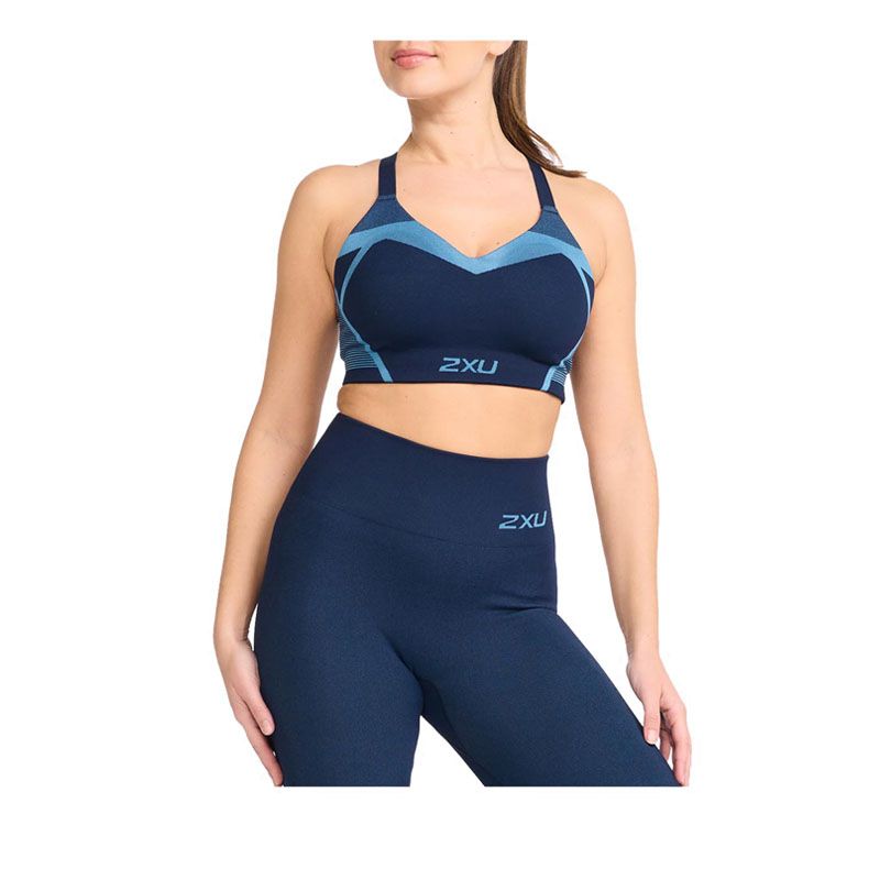 2XU Women's Motion Tech Bra - Navy