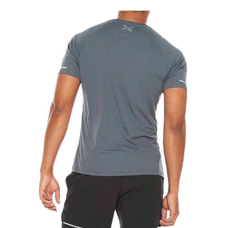 2XU XVENT G2 Men's Short Sleeve Tee - Turbulence/Silver Reflective