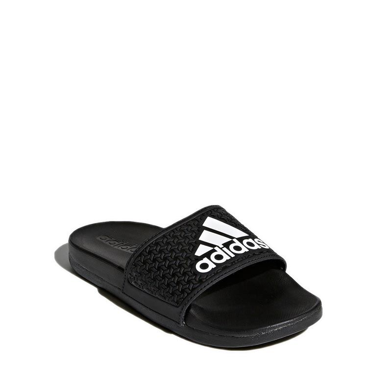 Adilette Comfort Unisex Kids Swim Sandals - Core Black/Ftwr White/Core Black
