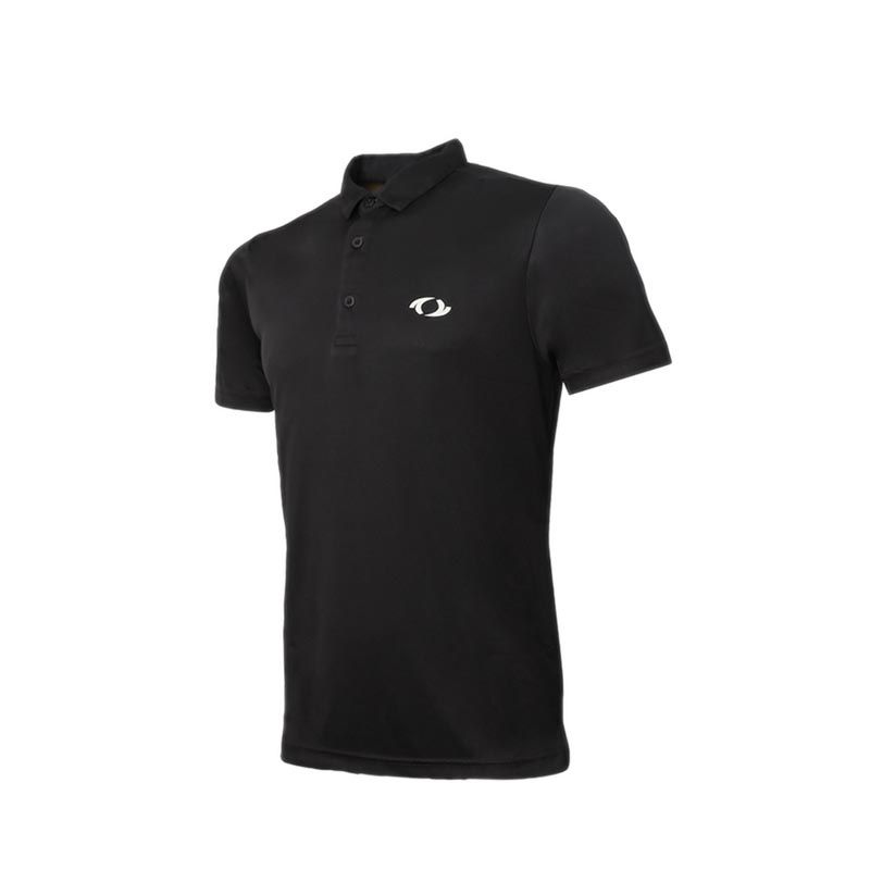 ENZA MEN'S BASIC POLO - Black