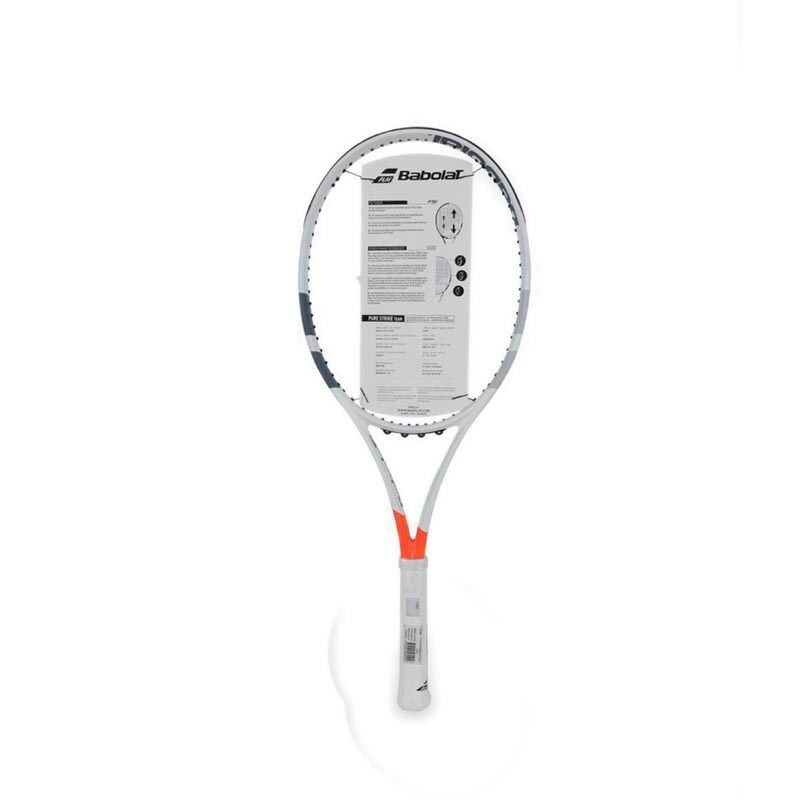 2017 TP Racket Pure Strike Team Unstrung G2 - White