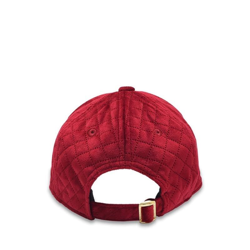 New York Yankees Quilted 9FORTY Women's Cap - Red